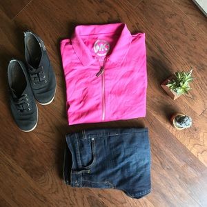 🔻SOLD🔻 Michael Kors Pink Polo